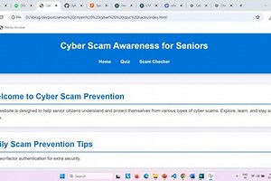 Cyber Scam Awareness for Seniors