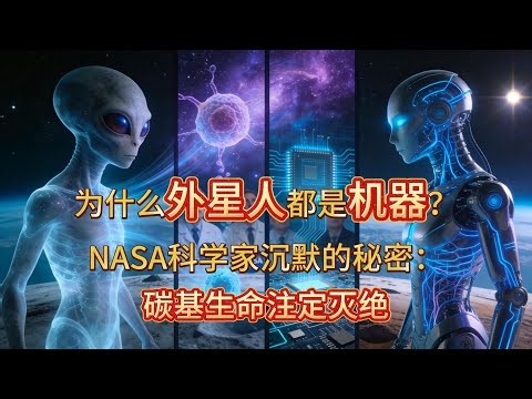 为什么外星人都是机器？NASA科学家沉默的秘密：碳基生命注定灭绝