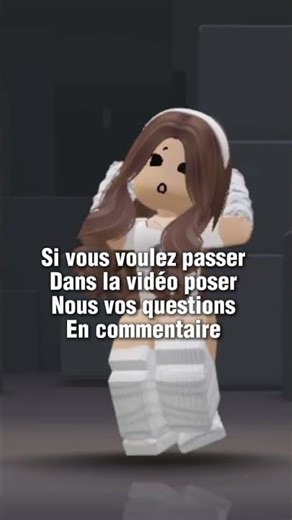 // RAPPELLE ! // #faq #roblox