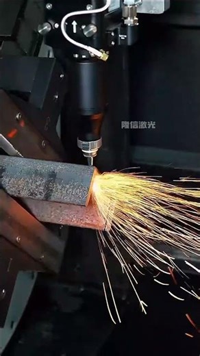 A must-have for machining enthusiasts! One laser tube cutting machine is all you need! It #youtube