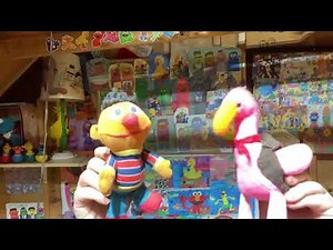Ernie and Placido Flamingo Sing Up and Down Opera