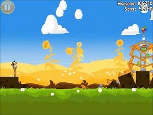 Official Angry Birds Seasons Walkthrough Summer Pignic 1-27