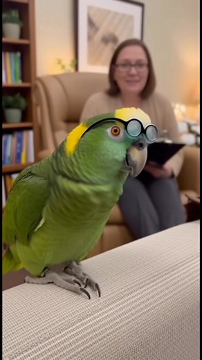 Savage Parrot Breaks Down in Therapy He Said It’s Unhealthy, But He Eats Pizza Every Night!” 🍕😭😂 Therapist: “What brings you here today?” Parrot: “My owner stopped sharing chips with me.” 🥺 Parrot: “He said it’s unhealthy… but he eats pizza every night!” 💀🍕 The therapist couldn’t keep a straight face and neither will you! Follow Savage Parrot for daily laughter, emotional breakdowns, and the sassiest bird alive. 🦜💚 #SavageParrot #FunnyAnimals #TalkingParrot #TherapyComedy #AnimalHumor #P