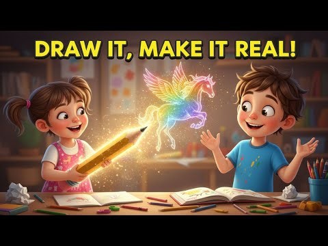 Rony & Misha's Magic Pencil: Draw It & Make It Real!