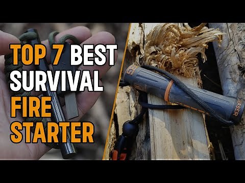 7 Best Survival Fire Starters in 2025 (for EMERGENCIES)