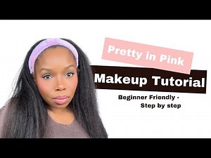 Pretty in Pink soft Glam 💕 Beginner Makeup Tutorial (Step-by-Step & Easy)