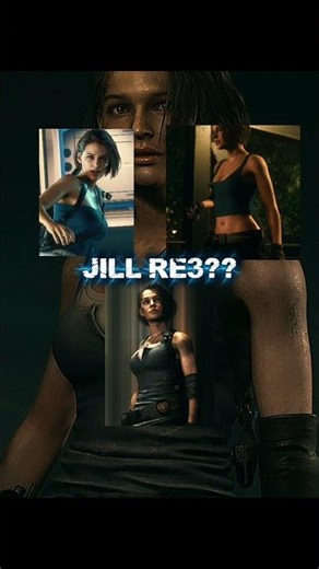 Jill Valentine Original vs Remake RE3 [4K] | Resident Evil 3#shortsfeed