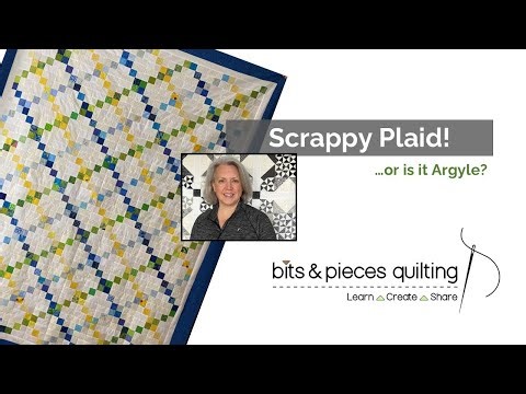 Four Colour Scrappy Plaid!!! Free Pattern