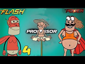 The Flash man , The Power & Professor | Funny Animation | episode 4 |