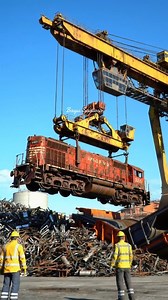 246K views · 1.3K reactions | Locomotive recycling at the Steel plant. #ai #aipowered #railway #railfans #railroad #train #trainspotting #eurostar #amtrak #tgv #europeanrailway #chinarailway #JR | Bayu Santoso | Facebook
