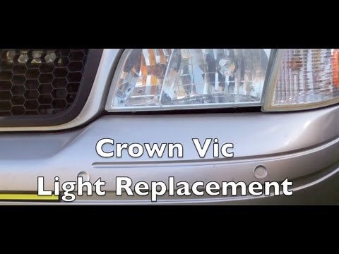 Ford Crown Vic & P71 P7B bulb swap - complete guide
