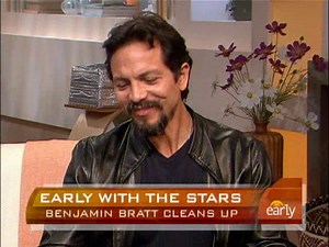 Benjamin Bratt Cleans Up