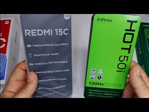 Infinix Hot 50i vs Xiaomi Redmi 15c speed Test 
