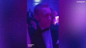 Latvian-born Viscountess Newport dances at her lavish £500k wedding