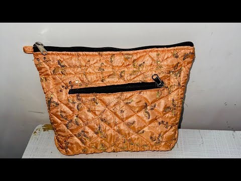 how to make a simple purse out of fabric /Easy purse making #pursemaking #handbags #sewingtips ng