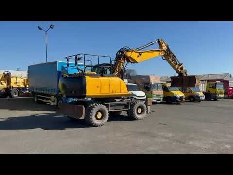 2015 JCB Js200w Tab Wheeled Excavato