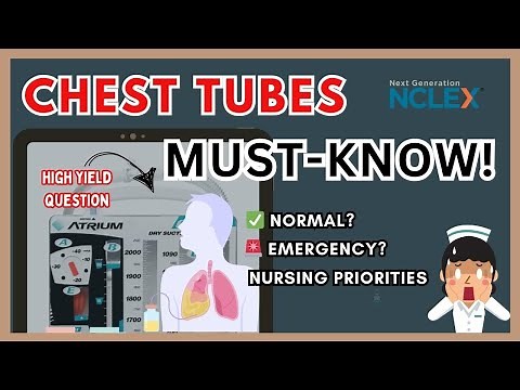 Daily Dose of Nursing: Chest Tube Must-Know Facts | NCLEX High-Yield Quick Review!