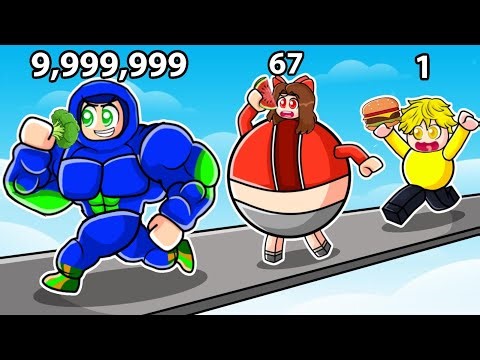 Ayush and Ekta Became Fat To Fit in +1 eat roblox hindi!!