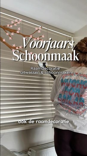 gordijnen uitwassen & jaloezieën schoonmaken#opruimen #cleaning #cleantok #schoonmaken #huishouden