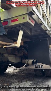 How to Easily Add a Hidden Step to Your Flatbed Truck