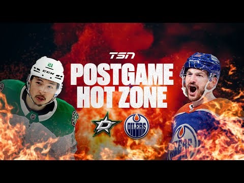 The Oilers put up a dominant performance to beat the Stars in Game 3 | TSN Postgame Hot Zone Panel