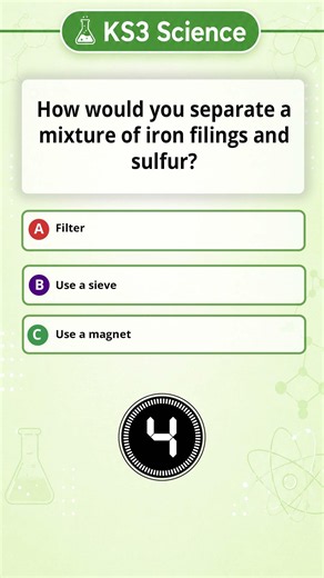 KS3 Science - Mixtures Quiz