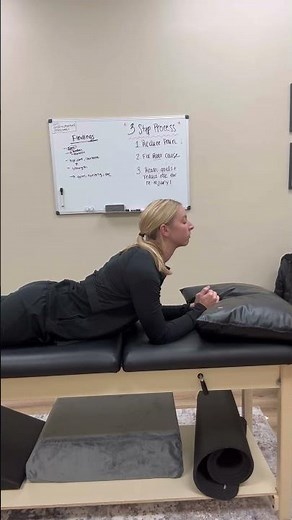 Prone head lifts - cervical extension