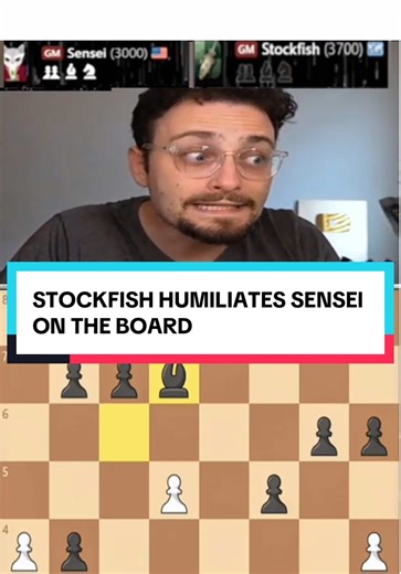 Stockfish Crashes Sensei in a Chess Match
