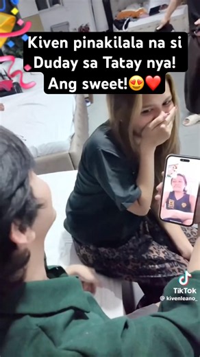 Kiven pinakilala na si Duday sa Tatay nya! Ang sweet!😍❤️ #mannixfam