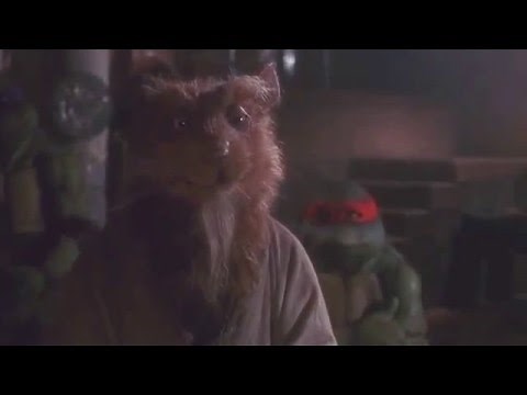 Teenage Mutant Ninja Turtles (1990) Splinter's Story Scene