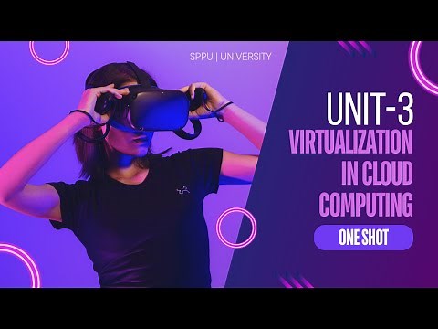 Unit 3: Virtualization – Full Lesson in One Shot | Cloud Computing | SPPU 2025