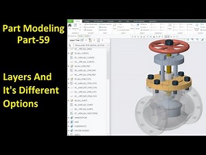 #59 Creo Part Modeling- Layers & It's Different Options