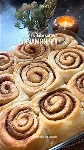 soft and creamy Cinnamon Rolls# baking # recipe #bread