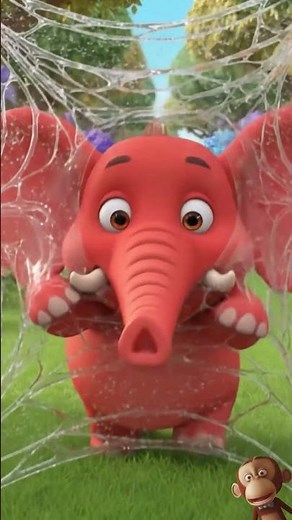 One Fat Elephant | Hindi Rhymes for Babies & Toddlers | Elephant Song | NooNoo Kids