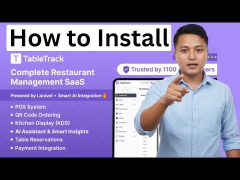 How to Install TableTrack Restaurant SaaS Script on Server