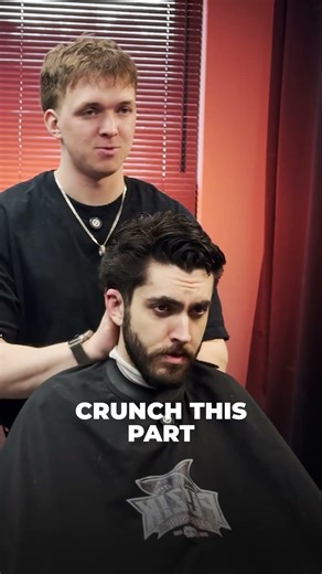 How to style medium length men’s hair 🦈🔥 #barber #barbershop #barberlife #sidepart
