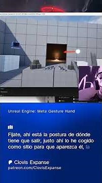 Unreal Engine: Meta Gesture Hand