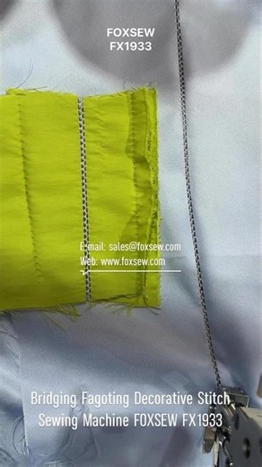 Bridging Fagoting Decorative Stitch Sewing Machine