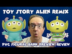 Monogram Disney Toy Story Alien Remix PVC Bank Preview and Review