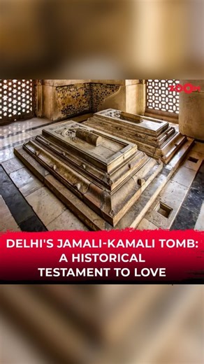 Delhi's Jamali Kamli Mosque, a blend of love, mystery, and stunning Indo-Islamic architecture. Explore the enigmatic tales of Jamali and Kamli, and experience the site's eerie whispers and shadows. #zoomtv #trending #indianhistory #jamlikamlimosque #history | Zoom TV