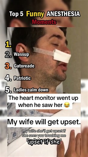 Top 5 Funny Anesthesia Moments 🤣
