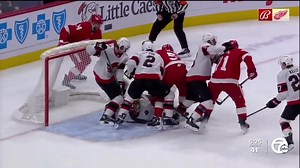 6.6K views · 280 reactions | Dylan Larkin returned to Red Wings practice, with no timetable for his return to game action. Even in a gray, non-contact sweater, the captain's presence was uplifting to the Wings. | Brad Galli WXYZ | Facebook