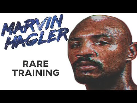 Marvin Hagler RARE Training In Prime