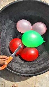 Water balloon🎈pop sound effects !! #balloon #shortvideo