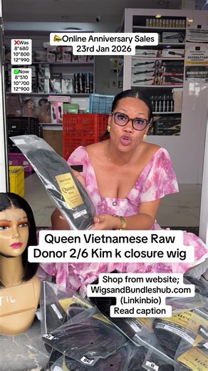 Hi Guys , Online AnniversarySales, Strictly an Online Sales on our Website;WigsandBundleshub.com Please we only take our online Orders through our website; WigsandBundleshub.com (Linkinbio) or you Walk-in to our Shop Delivery period ;5-10working days Online orders are Strictly Delivery 📣❌Please Take Note; No Whtsap ,No Dm ordering❌ please order Only through our Website WigsandBundleshub.com (linkinbio) or you can type WigsandBundleshub.com in your browser or click link in bio 📣Also you can equ