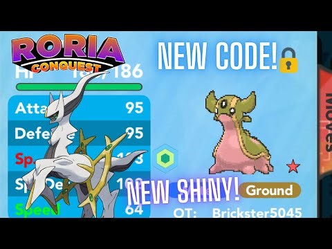 BRAND NEW CODE! FREE SHINY (RORIA CONQUEST)