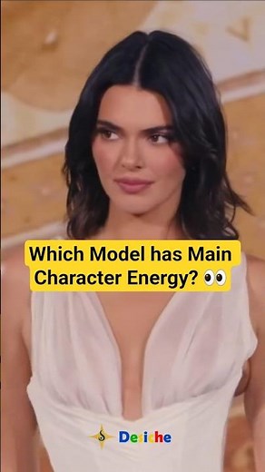Models With Main Character Energy 👀