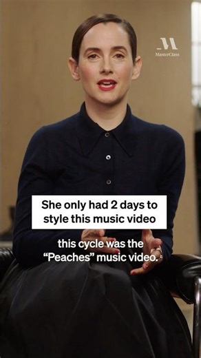She had 2 days to style a music video for Justin Bieber
