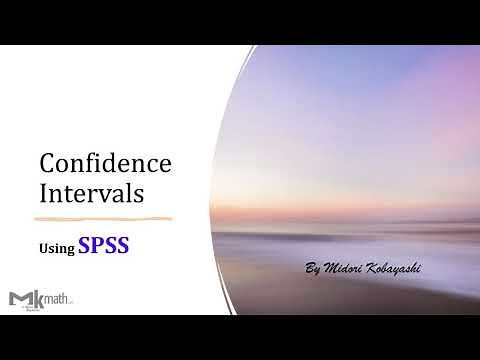 Confidence Intervals using SPSS