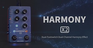 Ever since MOOER launched onto the guitar pedal scene in 2010, it has been producing pedals that have consistently pushed the boundaries of audio effect processing. 2023 has seen many impressive new entries, but the new Harmony X2 is set to sit at the top of Christmas lists this year. This device is a highly specialized and versatile harmonic shifting pedal, complete with every harmonic capability a guitarist could need for live performance and recording. First and foremost, users of the Harmony